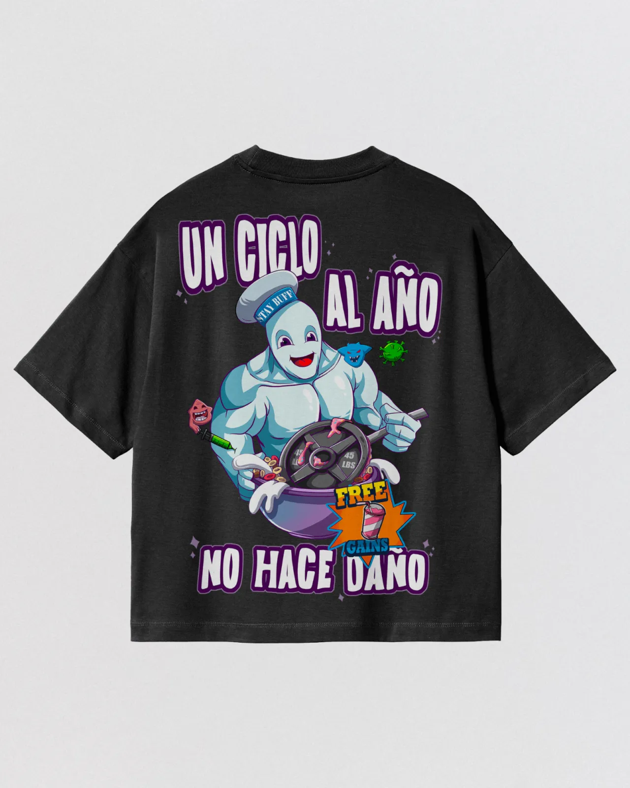 Zdjęcie Camisetas gimnasio oversize: elige estilo y comodidad para entrenar