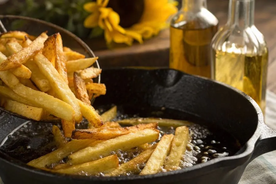 Zdjęcie Jaki olej do frytek? Wybierz najlepszy dla chrupkości i zdrowia!