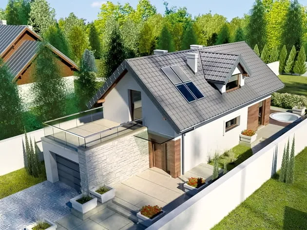 Zdjęcie Jak zbudować funkcjonalny dom na działce 10 arów - porady i projekty