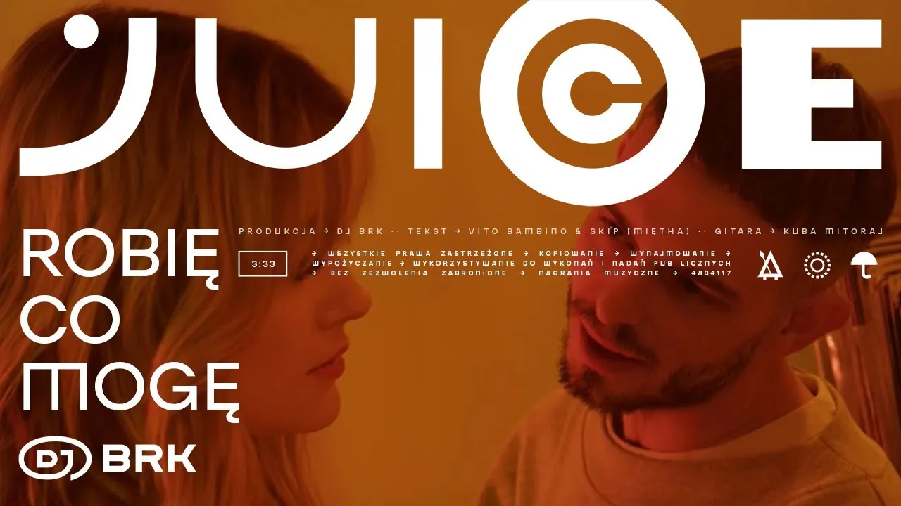 Zdjęcie DJ BRK Robię co mogę: Nowy hit z albumu Juice - szczegóły