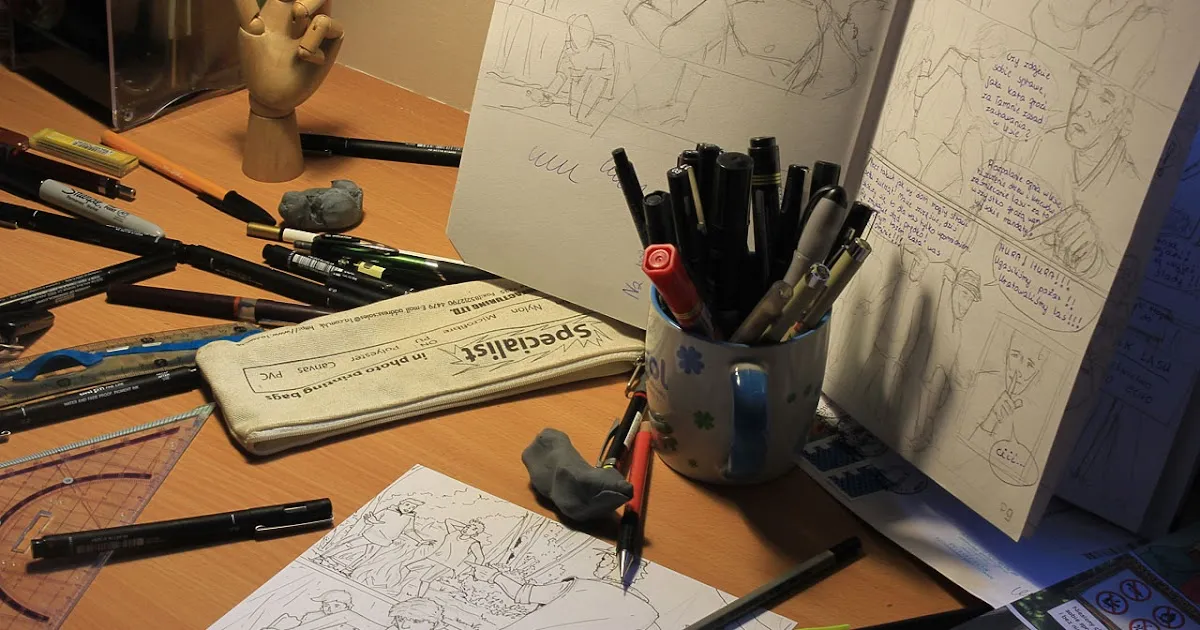 Zdjęcie Jak powstaje komiks? Odkryj sekrety tworzenia fascynujących opowieści