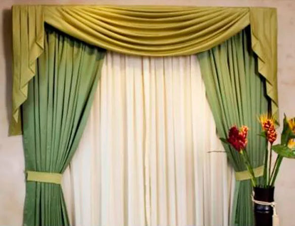 Zdjęcie Cortinas clásicas para salón: Secretos para un ambiente único