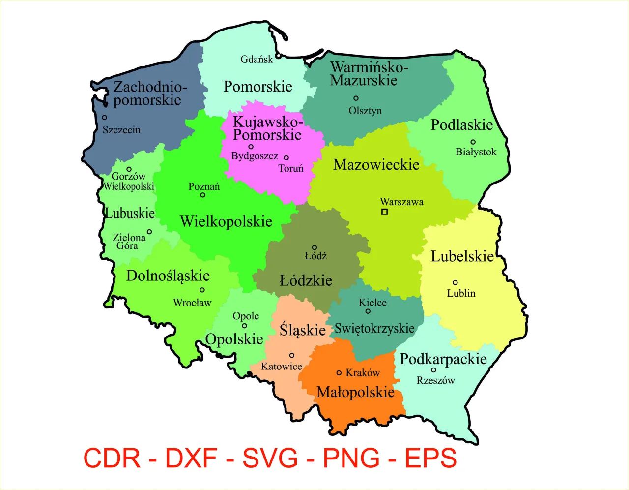 Zdjęcie Mała mapa Polski: Kompletny przewodnik po rodzajach i zastosowaniach