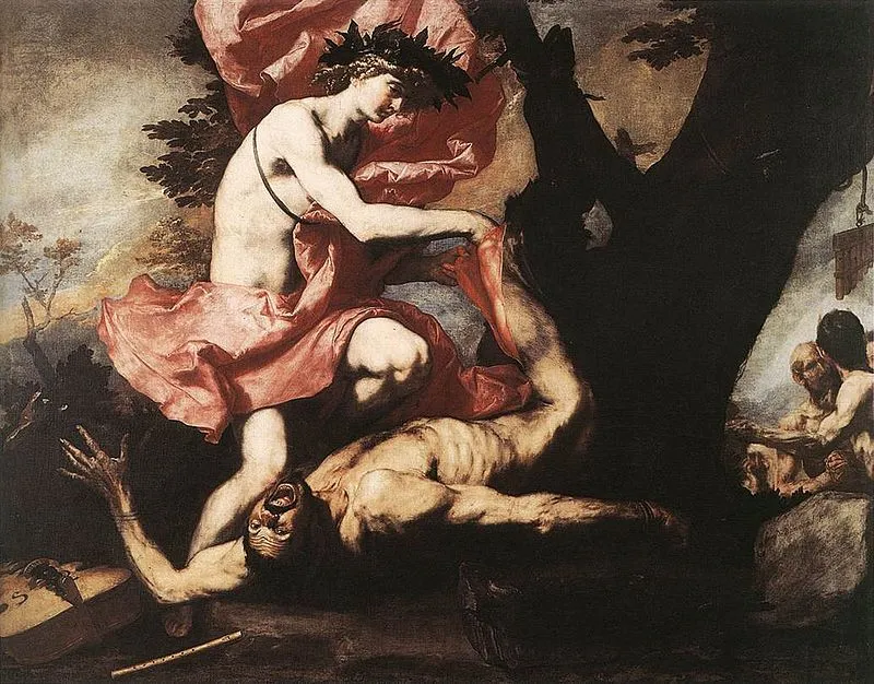 Zdjęcie Mit o Apollo i Marsjaszu: Prawda o muzycznej rywalizacji pełnej tragedii
