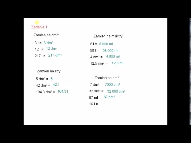 Zdjęcie Decylitr ile to litrów? Łatwy sposób na przeliczanie objętości