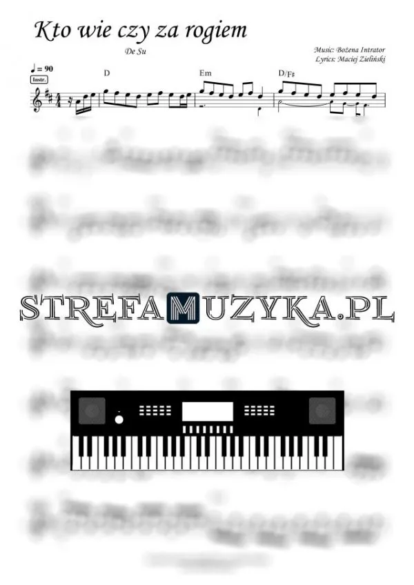 Zdjęcie Gdzie kupić podkład muzyczny do Kto wie czy za rogiem? Sprawdź teraz!