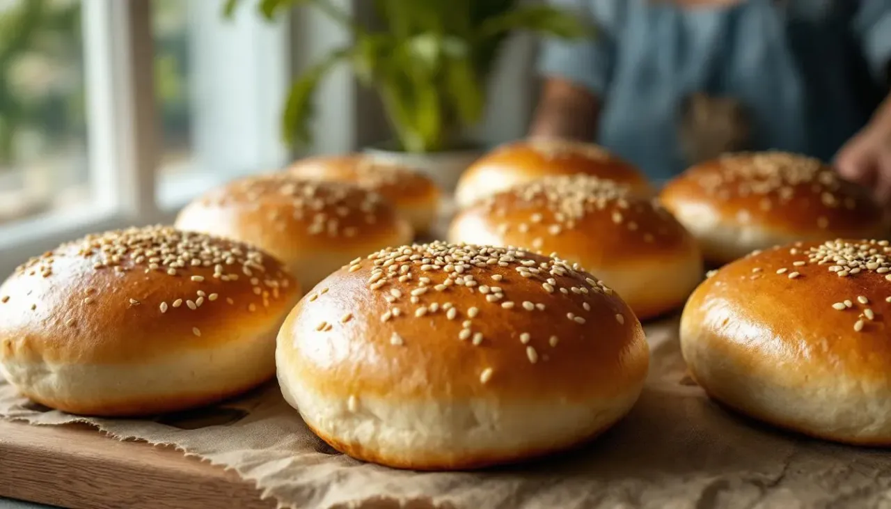 Zdjęcie Pain brioché burger maison : le secret d'un moelleux inratable !