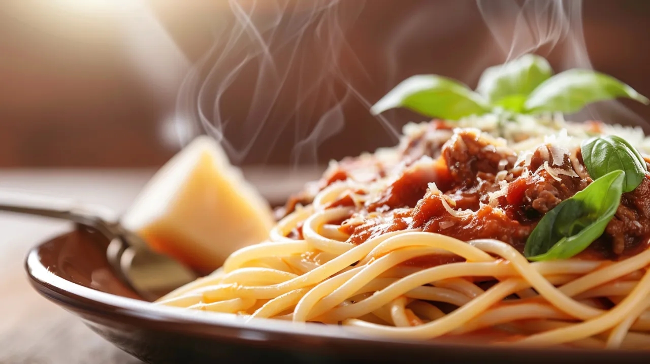 Zdjęcie Spaghetti z mięsem wołowym - włoskie smaki w Twojej kuchni - przepis