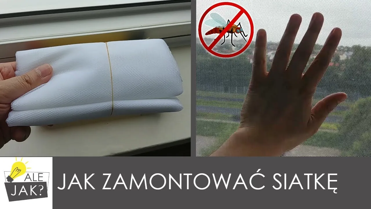 Zdjęcie Jak przykleic siatke na okno, aby skutecznie chronić przed insektami