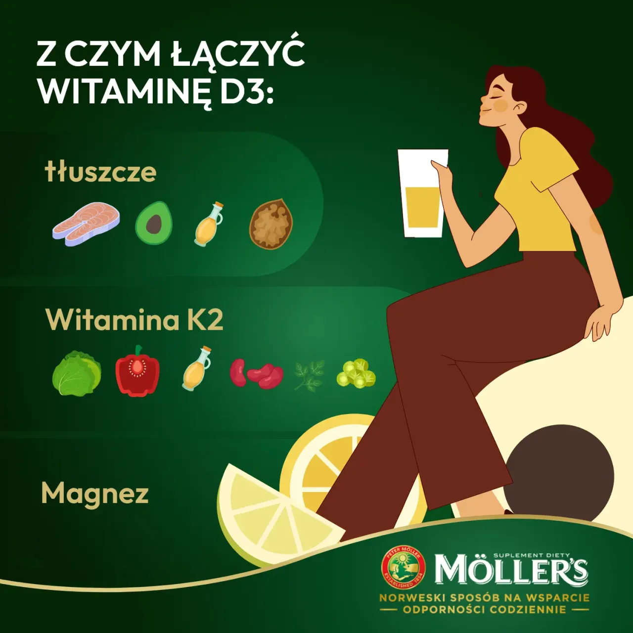 Zdjęcie Kiedy zażywać witaminę D, aby maksymalnie zwiększyć jej wchłanianie