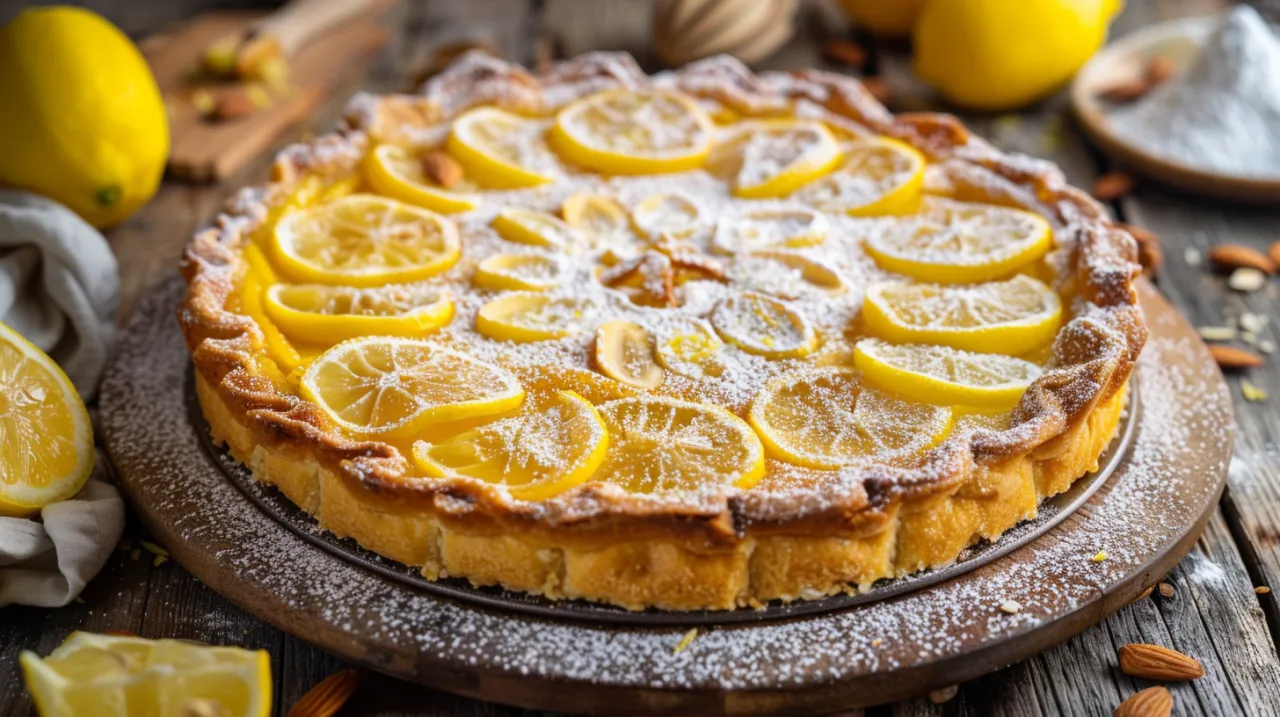 Zdjęcie Mazurek lemon curd - Przepis na tradycyjny mazurek z lemon curd