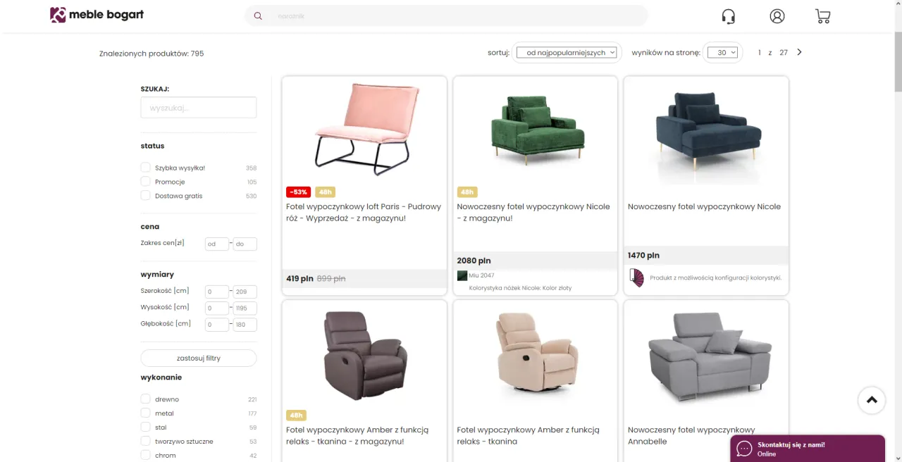 Zdjęcie Gdzie kupić meble Bogart? Sprawdź najlepsze oferty i miejsca