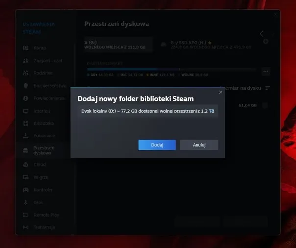 Zdjęcie Jak przenieść Steam na inny dysk bez utraty danych - bezpieczny poradnik