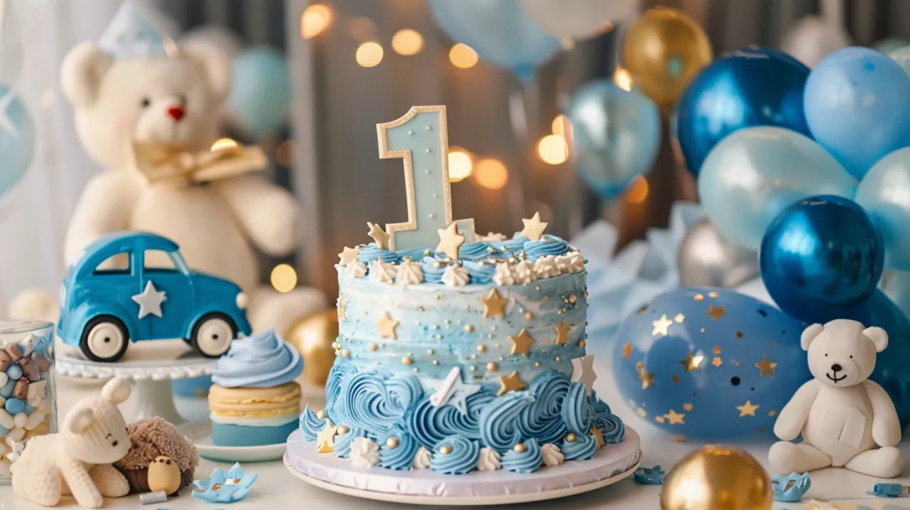 Zdjęcie Ozdoby na tort na roczek: 5 pomysłów, które zachwycą gości