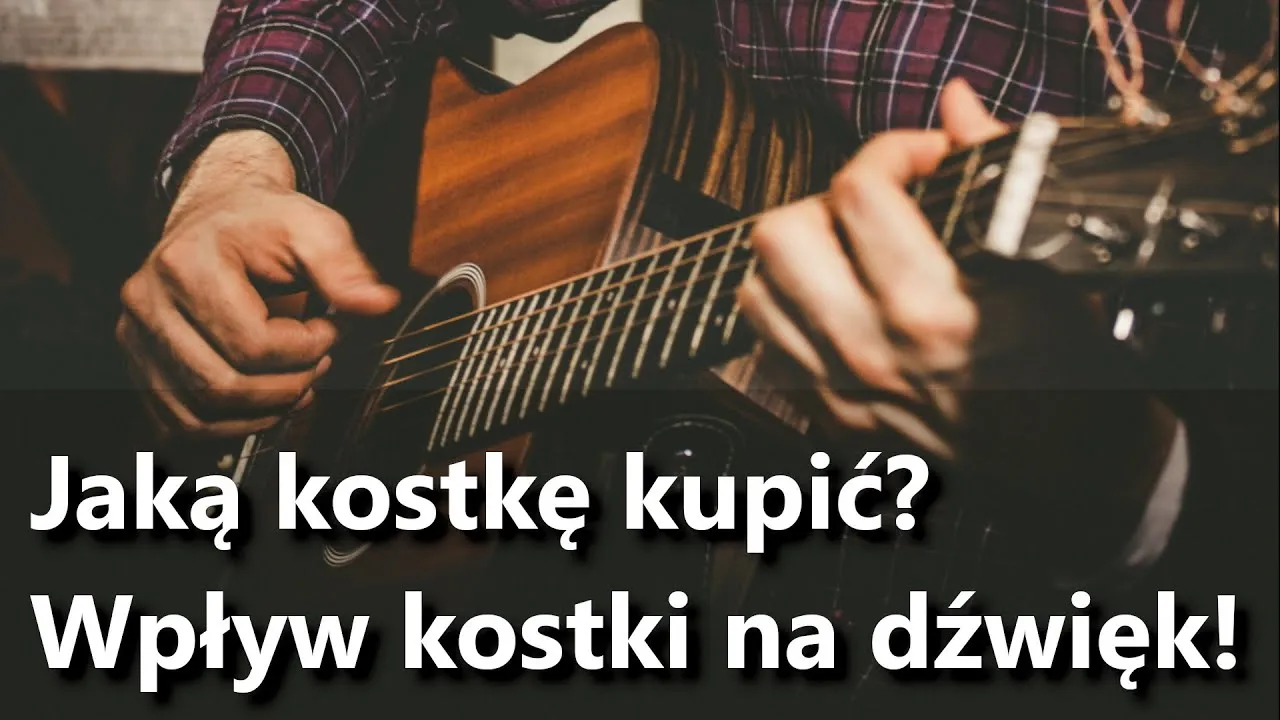Zdjęcie Jaką kostkę do gitary klasycznej wybrać, aby poprawić brzmienie?