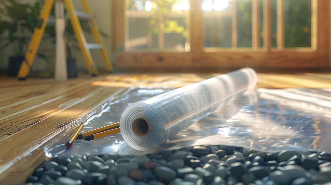 Zdjęcie Montaż folii na posadzki pod styropian: Kluczowe etapy