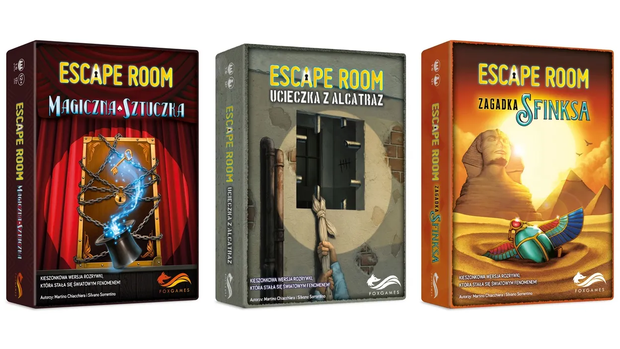 Zdjęcie Escape room gra planszowa - sprawdź najlepsze gry planszowe typu escape room
