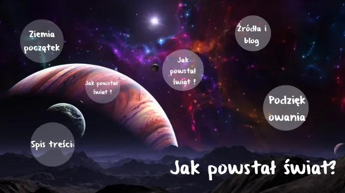Zdjęcie Jak powstał świat? Teorie naukowe, mity i religijne wyjaśnienia na Wikipedii