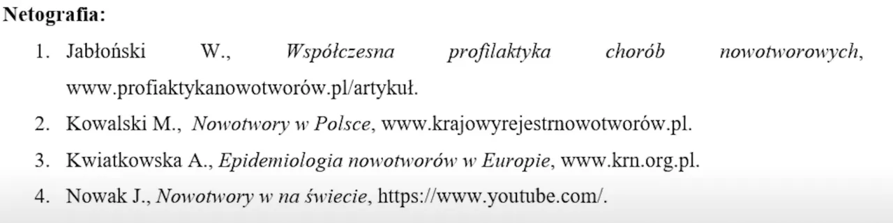 Zdjęcie Jak zrobić przypis ze strony internetowej? Wzory, style, triki.