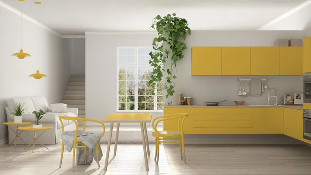 Zdjęcie Ż&oacute;łte ściany: Jak łączyć kolory, meble i dodatki?