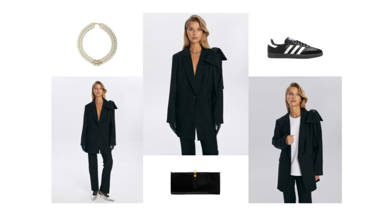 Zdjęcie Idealna marynarka do czarnego kombinezonu? Odkryj sekrety stylu!