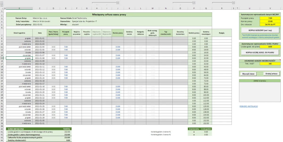 Zdjęcie Jak zrobić listę obecności w Excel: Prosty sposób na ewidencję