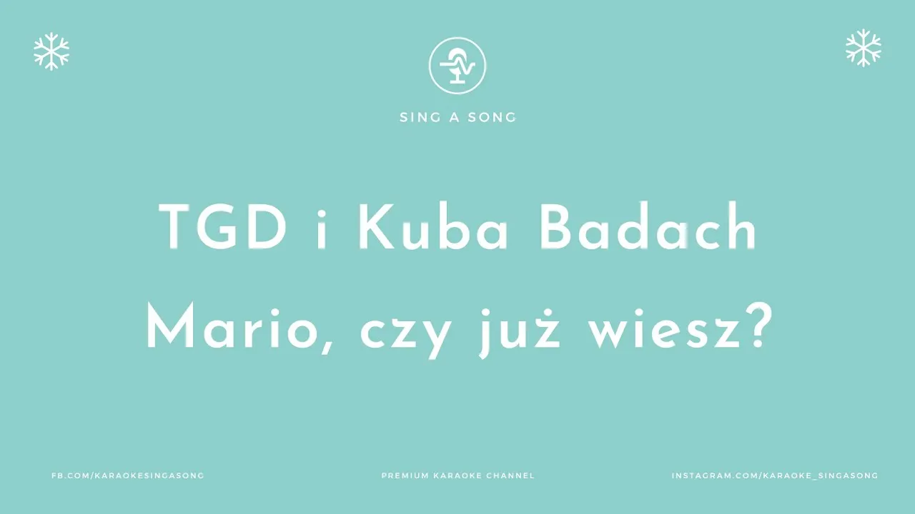 Zdjęcie Najlepsze podkłady muzyczne do piosenki Mario czy Ty wiesz