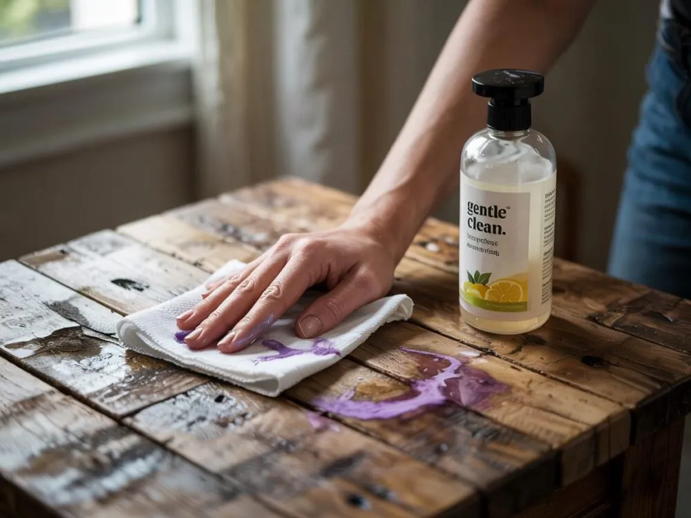 Zdjęcie Skuteczne sposoby na usunięcie plam z lakieru do włosów bez zniszczeń