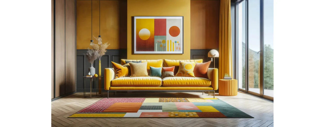 Zdjęcie Jak dobrać idealne dodatki do musztardowej kanapy? Praktyczne porady i inspiracje