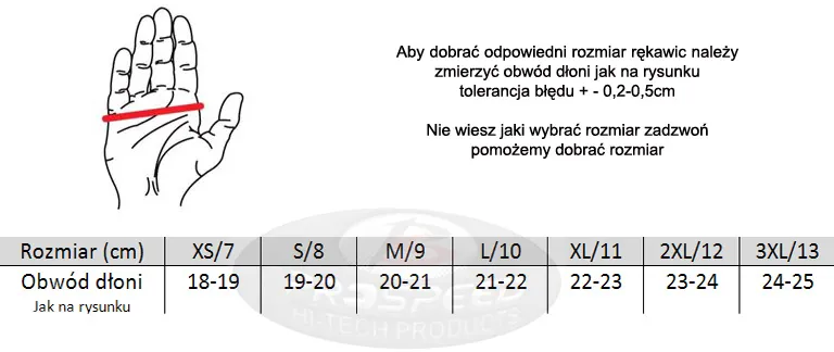 Zdjęcie Jak mierzyć rękawice motocyklowe, aby uniknąć niewłaściwego rozmiaru