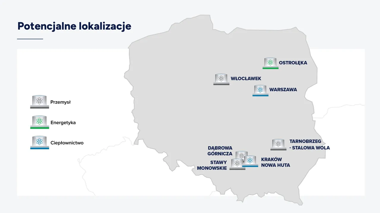 Zdjęcie Gdzie mają powstać elektrownie atomowe w Polsce? Oto szczegóły i lokalizacje