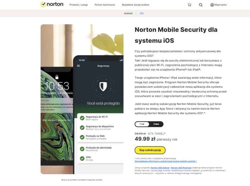 Zdjęcie Jaki antywirus na iPhone? Ochrona przed zagrożeniami w sieci