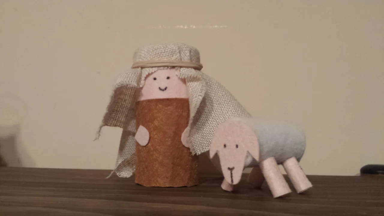 Zdjęcie Cómo hacer un pastorcillo con material reciclado de forma fácil y creativa