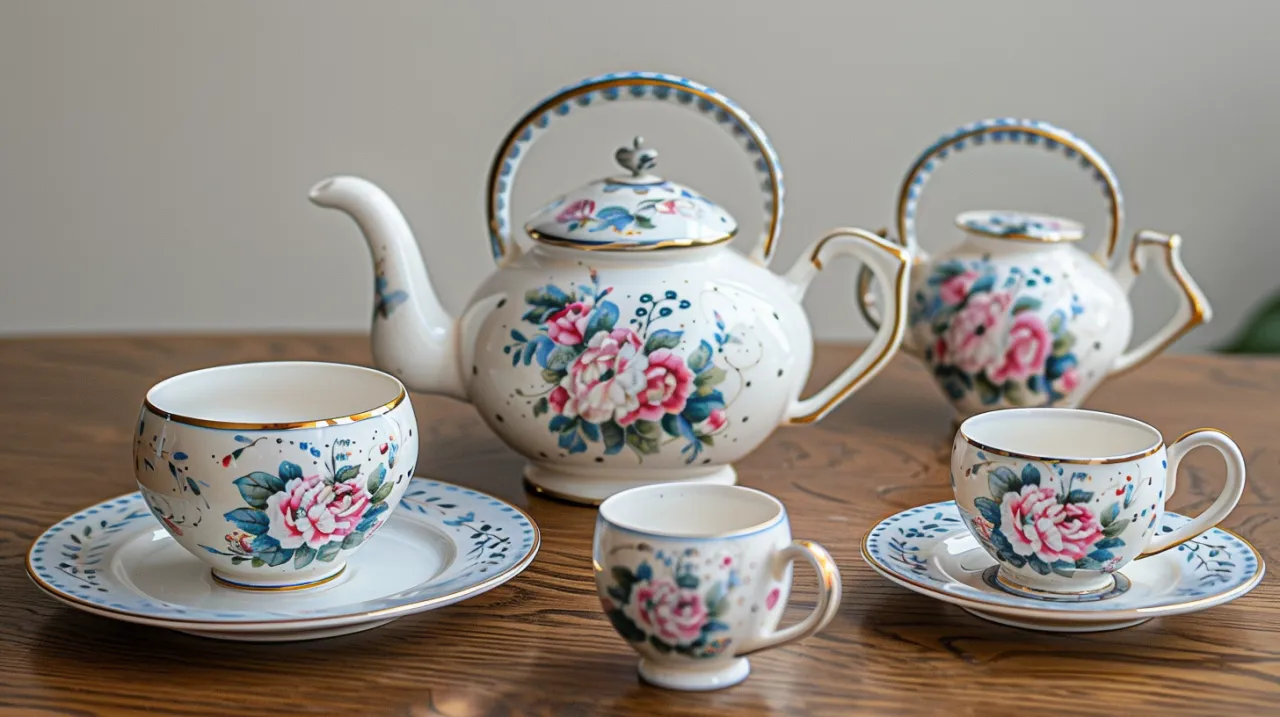 Zdjęcie Serwisy kawowe z porcelany Chodzież: klasyka i elegancja wyrobów