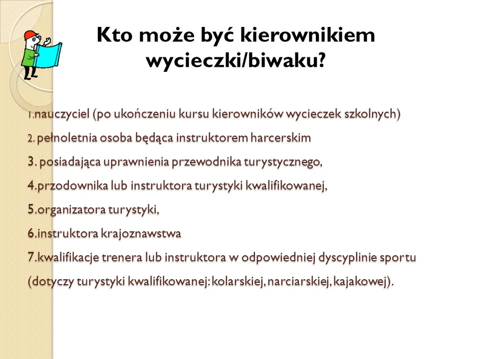 Zdjęcie Kto może być kierownikiem wycieczki szkolnej i jakie są jego obowiązki?