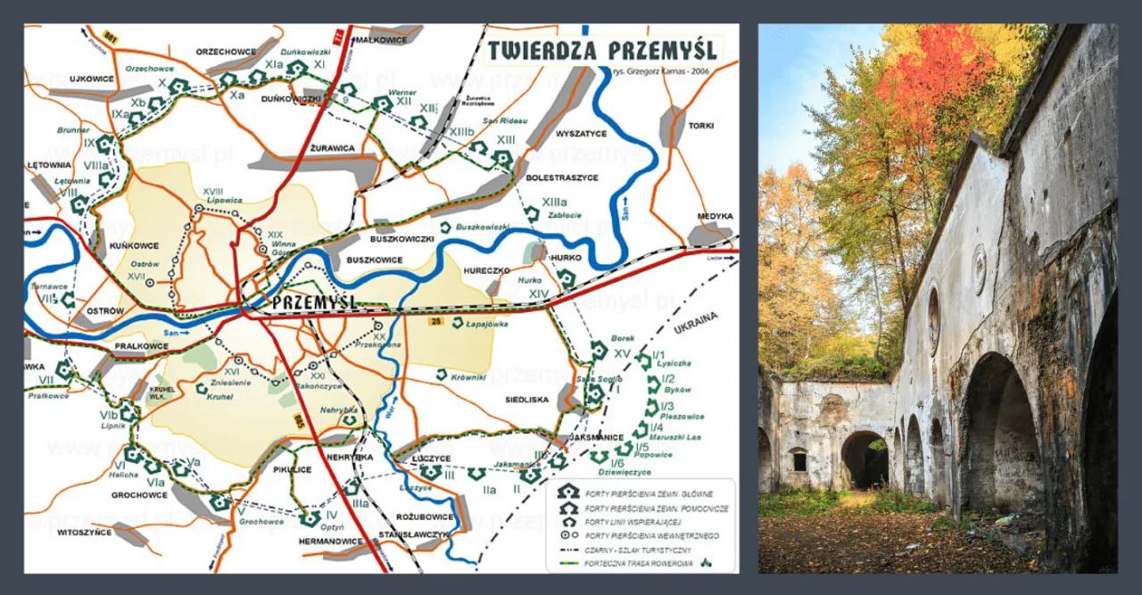 Zdjęcie Forteczna trasa rowerowa: odkryj piękno i wyzwania szlaku