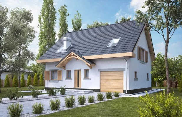 Zdjęcie Garaż w bryle budynku czy osobno: co wybrać, by zaoszczędzić?