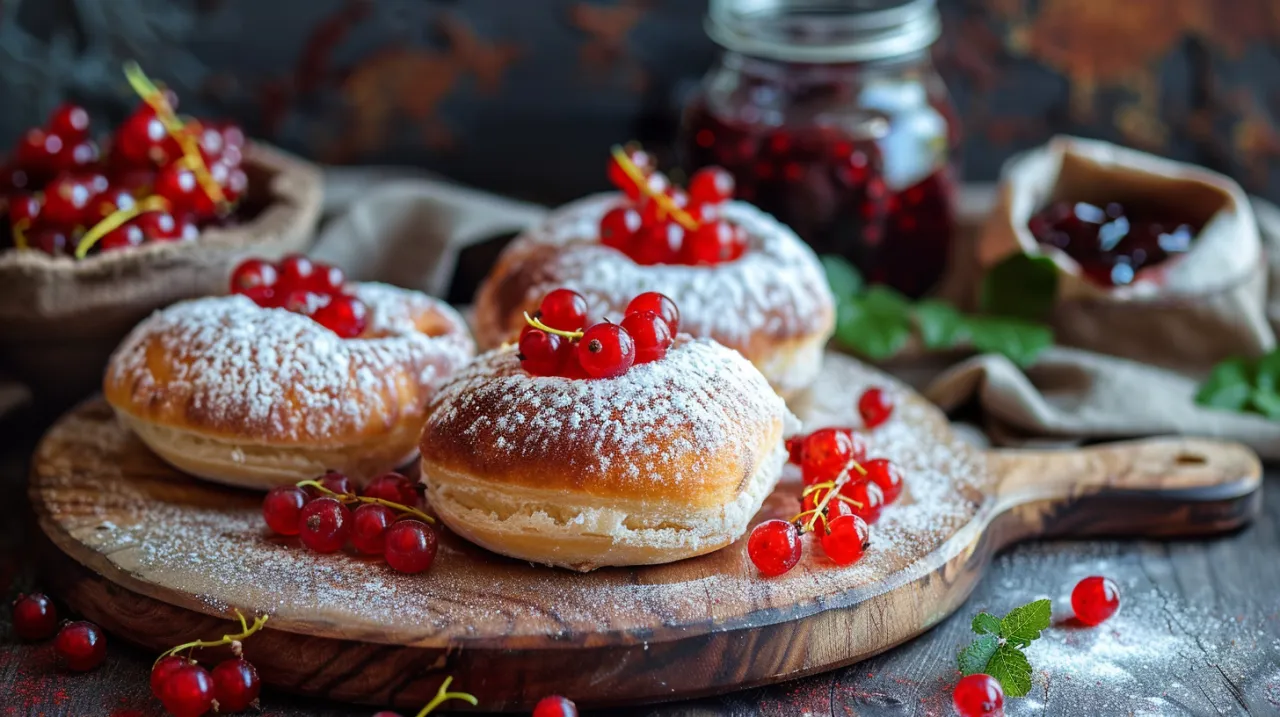 Zdjęcie Babeczki z porzeczkami i konfiturą: Pyszny przepis na domowe wypieki