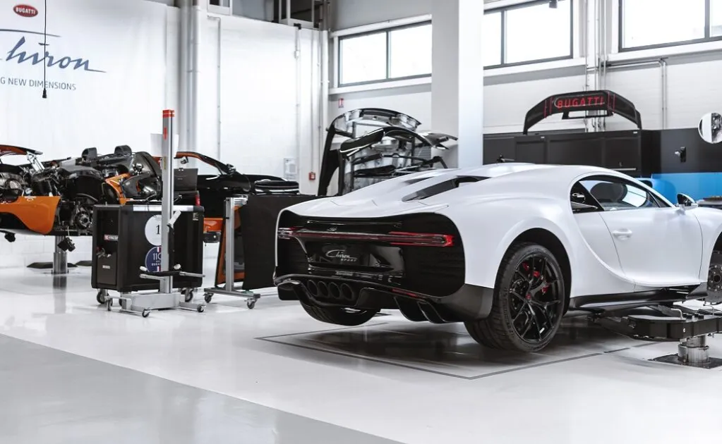 Zdjęcie Ile kosztuje wymiana oleju w Bugatti? Zaskakujące wydatki na serwis