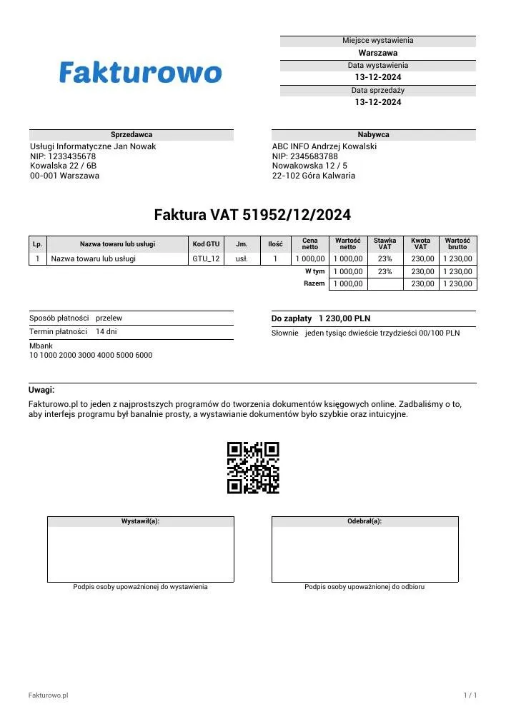Zdjęcie Jak wypełnić fakturę VAT poprawnie i uniknąć najczęstszych błędów