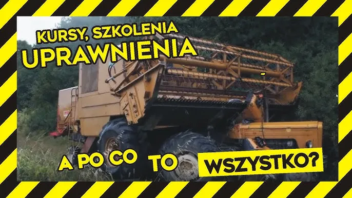 Zdjęcie Kursy i uprawnienia na kombajn zbożowy - zdobądź wymagane kwalifikacje!