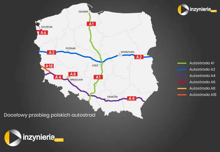 Zdjęcie Ile kilometrów mają polskie autostrady? Zobacz, jak się zmieniają!