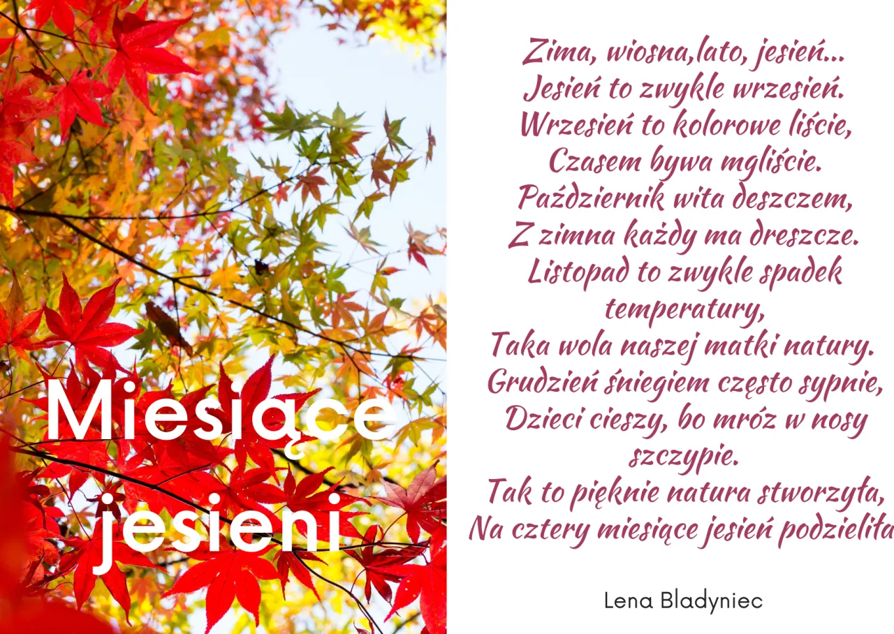 Zdjęcie Dokonania jesieni wiersz – piękno natury w poezji dla dzieci