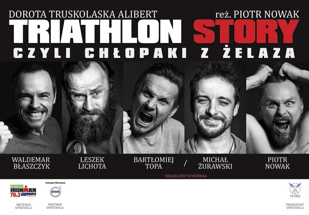 Zdjęcie Spektakl triathlon: Chłopaki z Żelaza – emocjonująca komedia na scenie