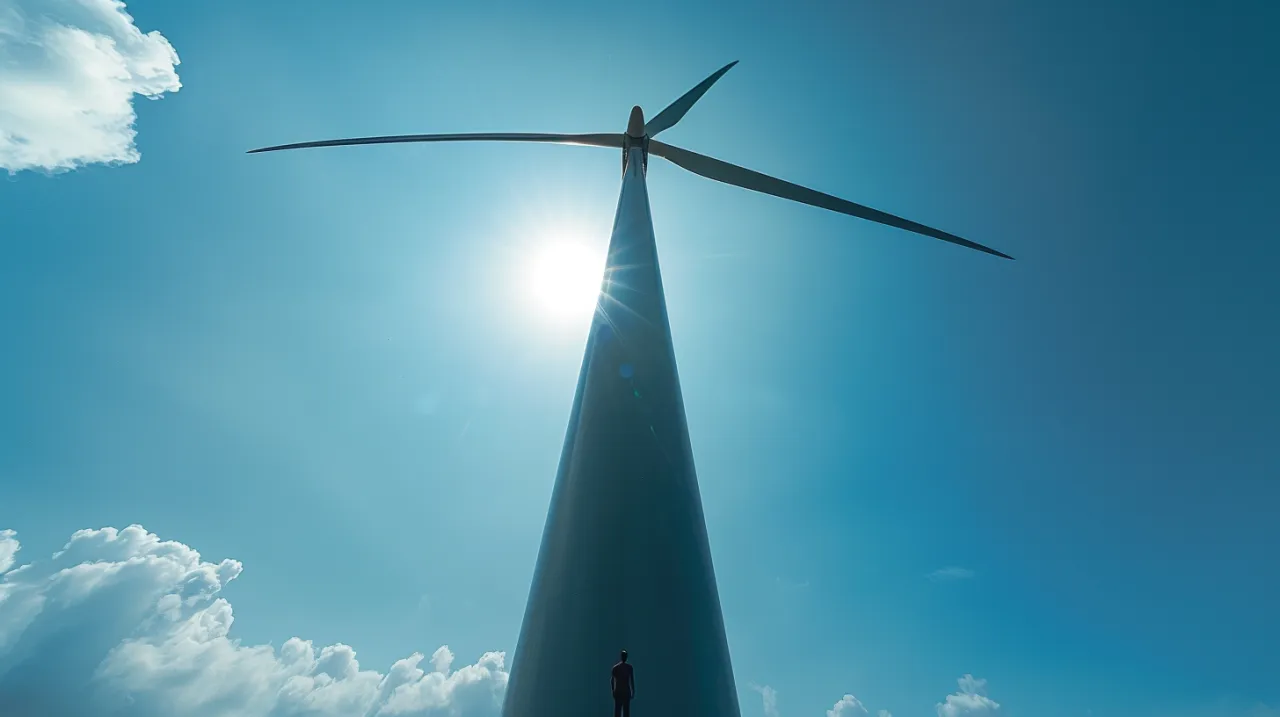 Zdjęcie Wymiary wiatraków – Ile metrów ma typowy wiatrak energetyczny?