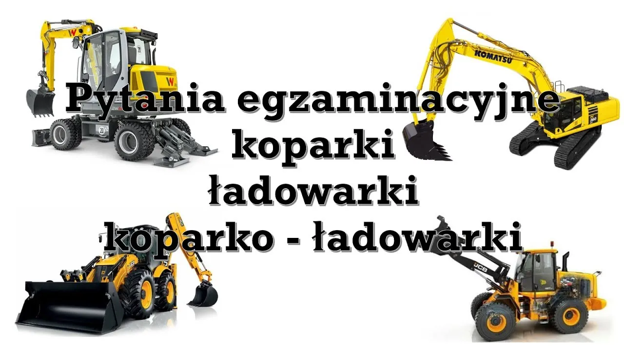 Zdjęcie Koparko-ładowarki klasa 3: Pełny zakres uprawnień i możliwości