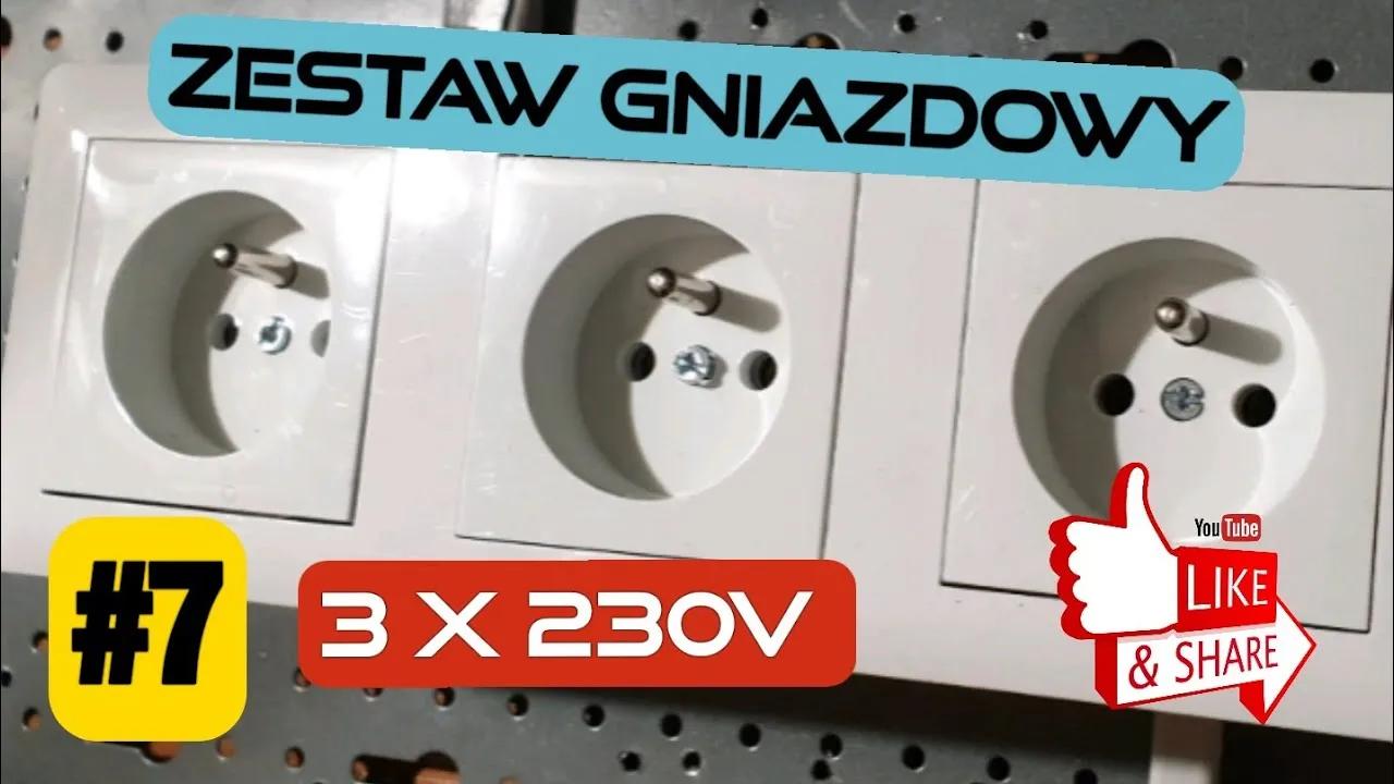 Zdjęcie Jak podłączyć 3 gniazda obok siebie bez ryzyka i błędów elektrycznych
