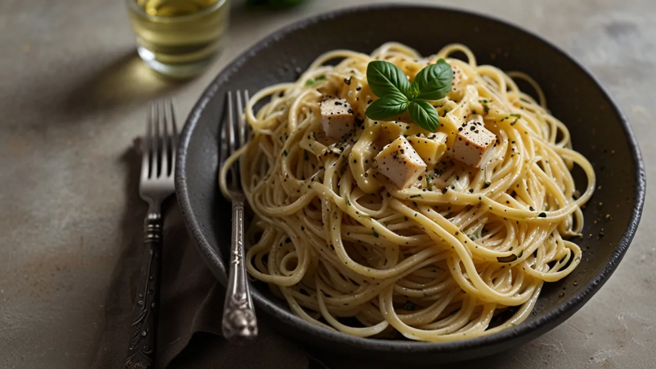 Zdjęcie Alternatywa dla klasyki: Carbonara bez jajek, smak jak w oryginale