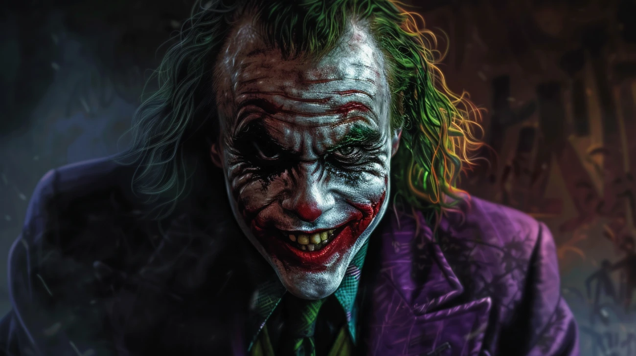 Zdjęcie Joker Plakat - Wyjątkowa Dekoracja dla Fanów Filmu