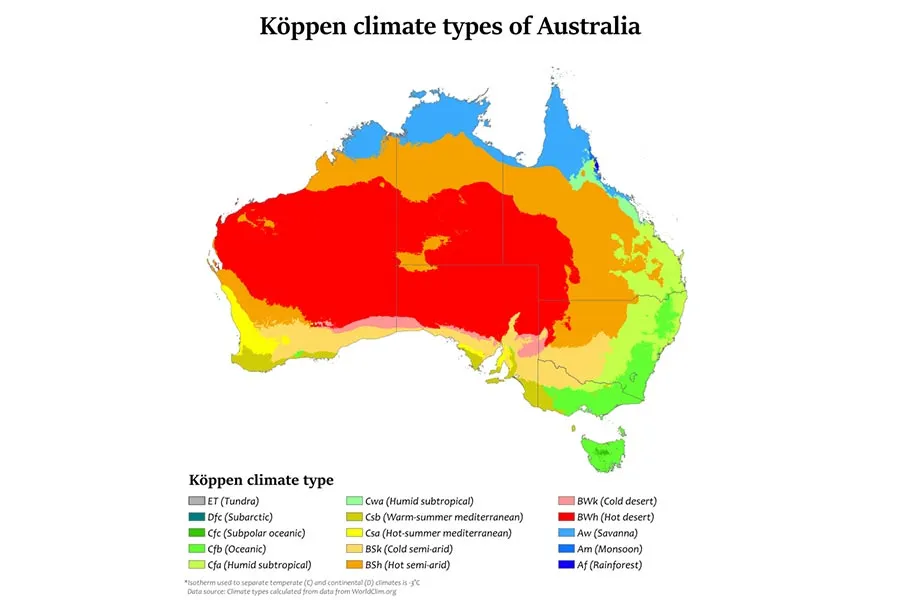 Zdjęcie Pory roku w Australii: Co warto wiedzieć o klimacie i sezonach